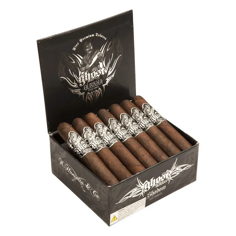 Tabachaze Gurkha Ghost Shadow Cigar Brazilian Maduro 5x52 1